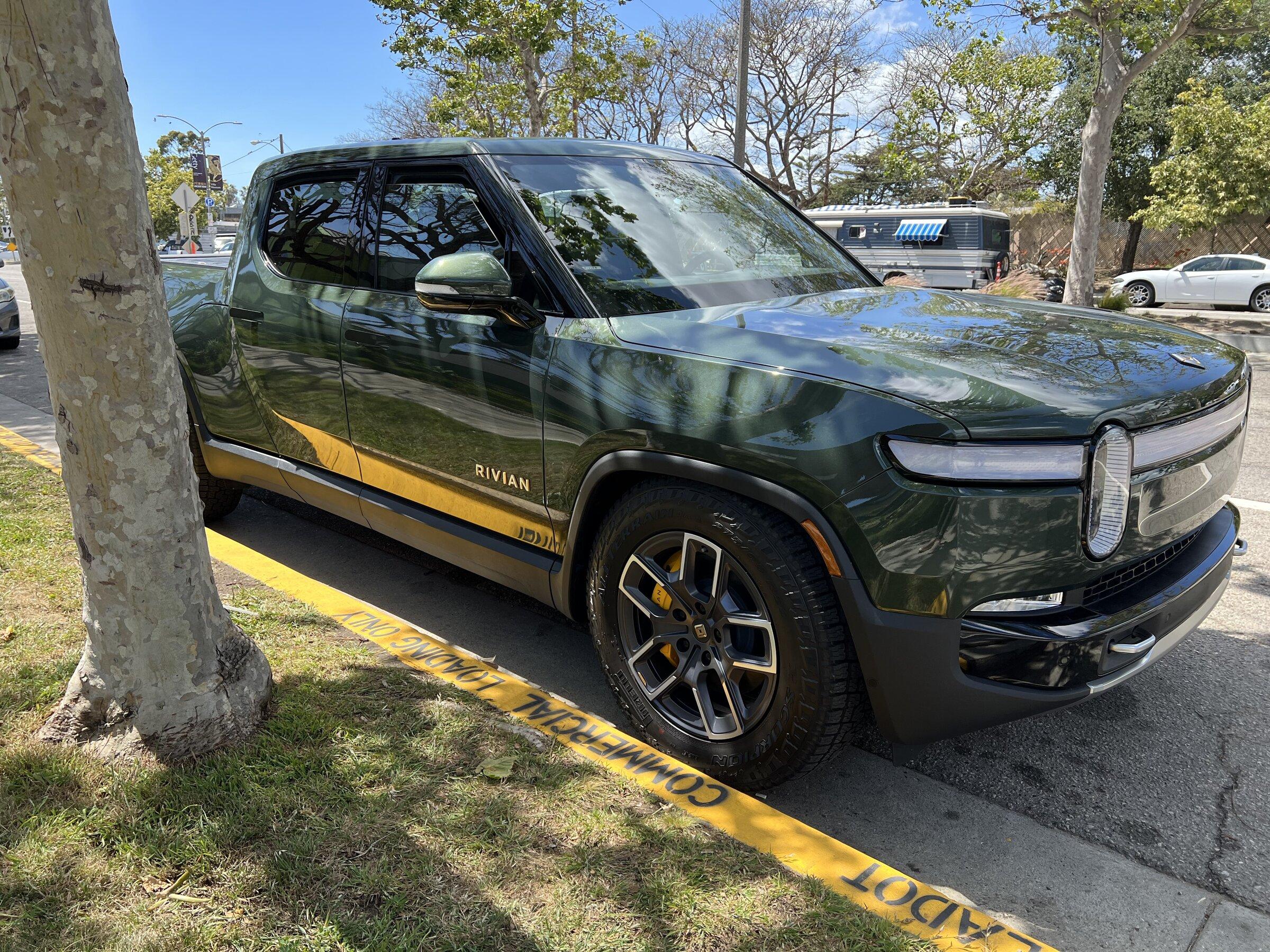 Rivian R1T R1S Forest Edge interior + other photos from Rivian Venice Hub IMG_2001