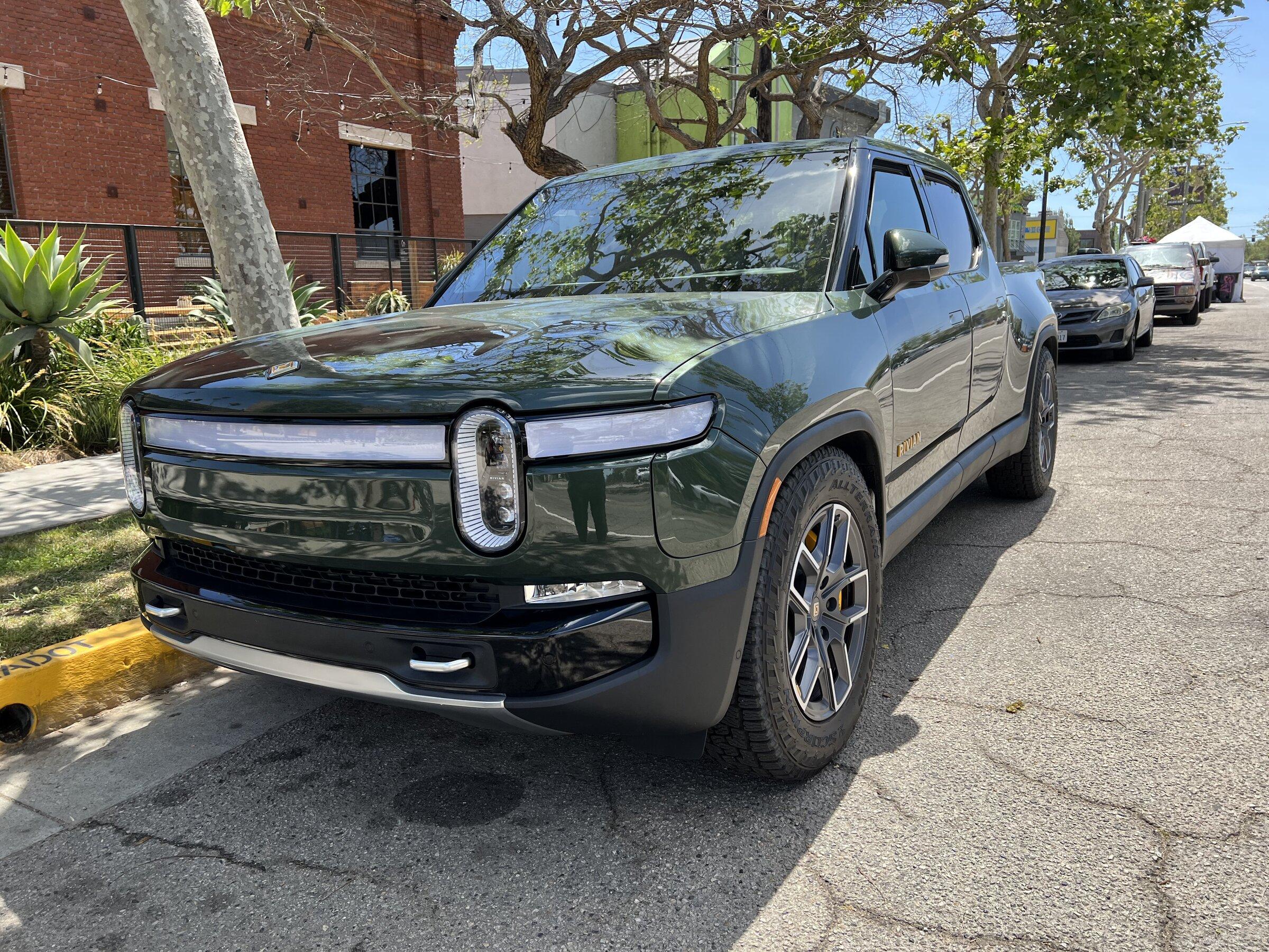 Rivian R1T R1S Forest Edge interior + other photos from Rivian Venice Hub IMG_2002