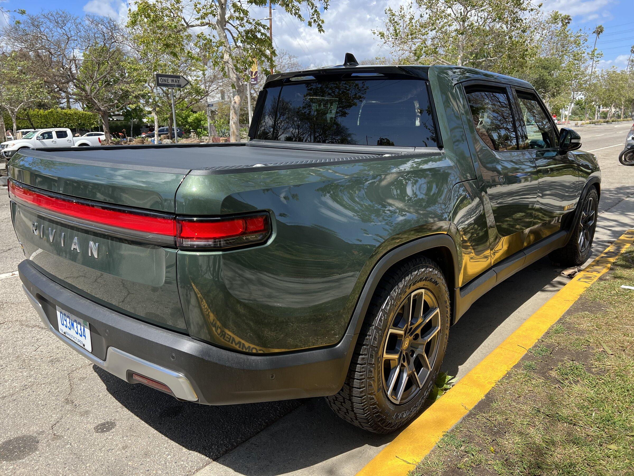 Rivian R1T R1S Forest Edge interior + other photos from Rivian Venice Hub IMG_2005