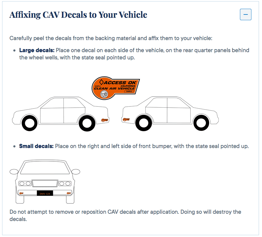 Rivian R1T R1S CA HOV Stickers Match our Accent Nicely (for '22 at least) Screen Shot 2022-04-26 at 11.06.20 AM