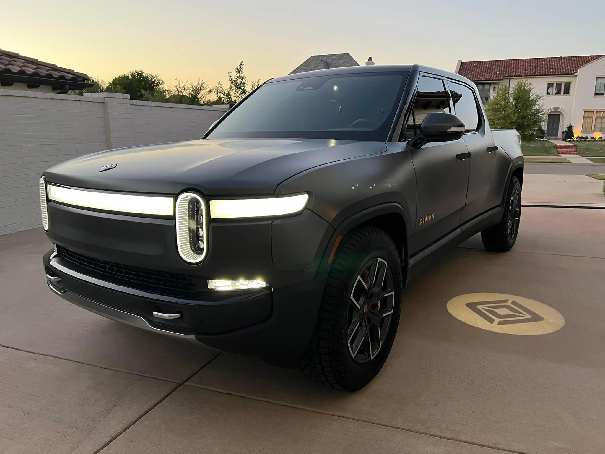 Rivian R1T R1S El Cap Granite R1T in Satin XPEL PPF Wrap El Cap Satin XPEL Wrapped Pics 6