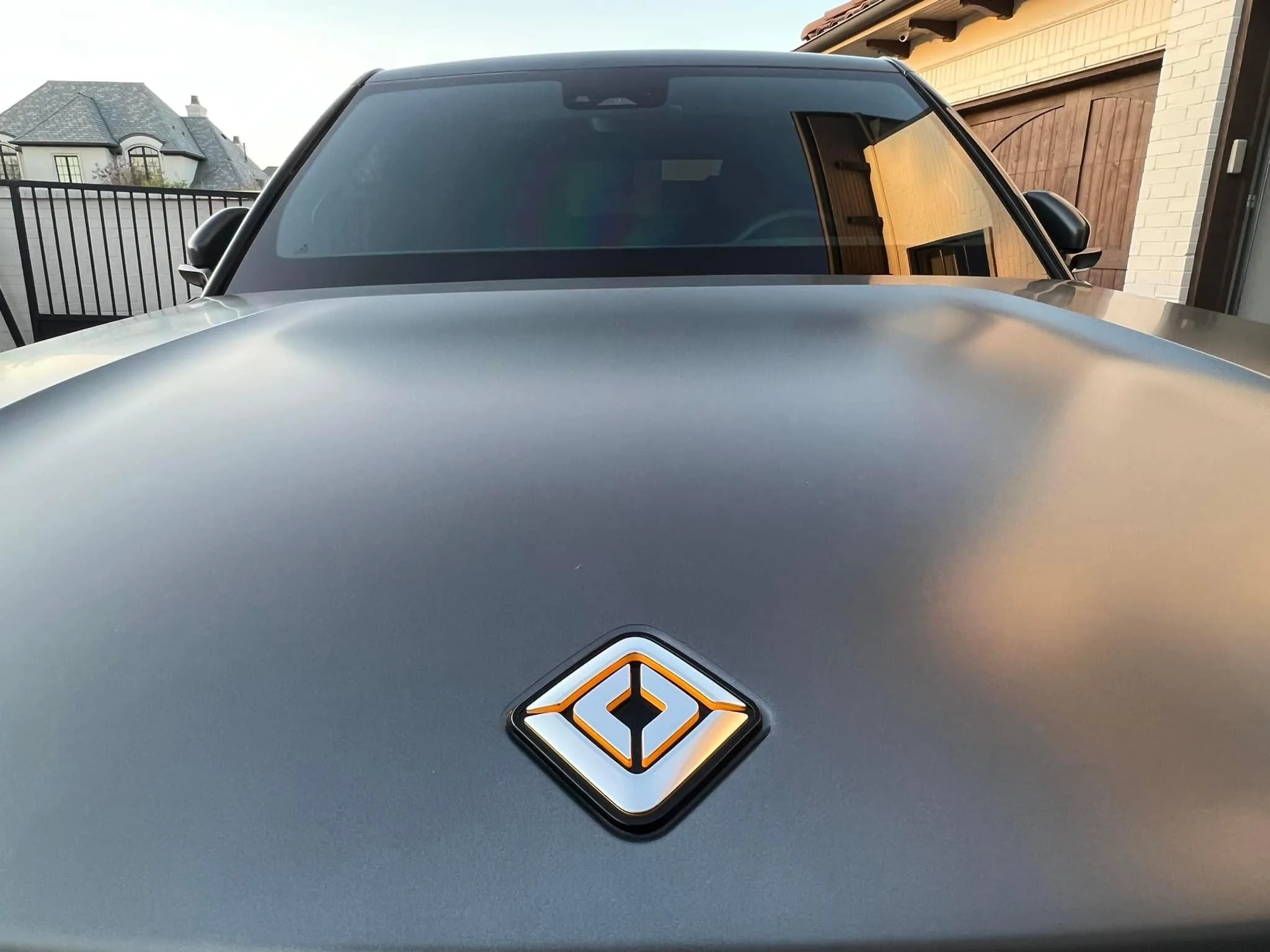 Rivian R1T R1S El Cap Granite R1T in Satin XPEL PPF Wrap El Cap Satin XPEL Wrapped Pics 1