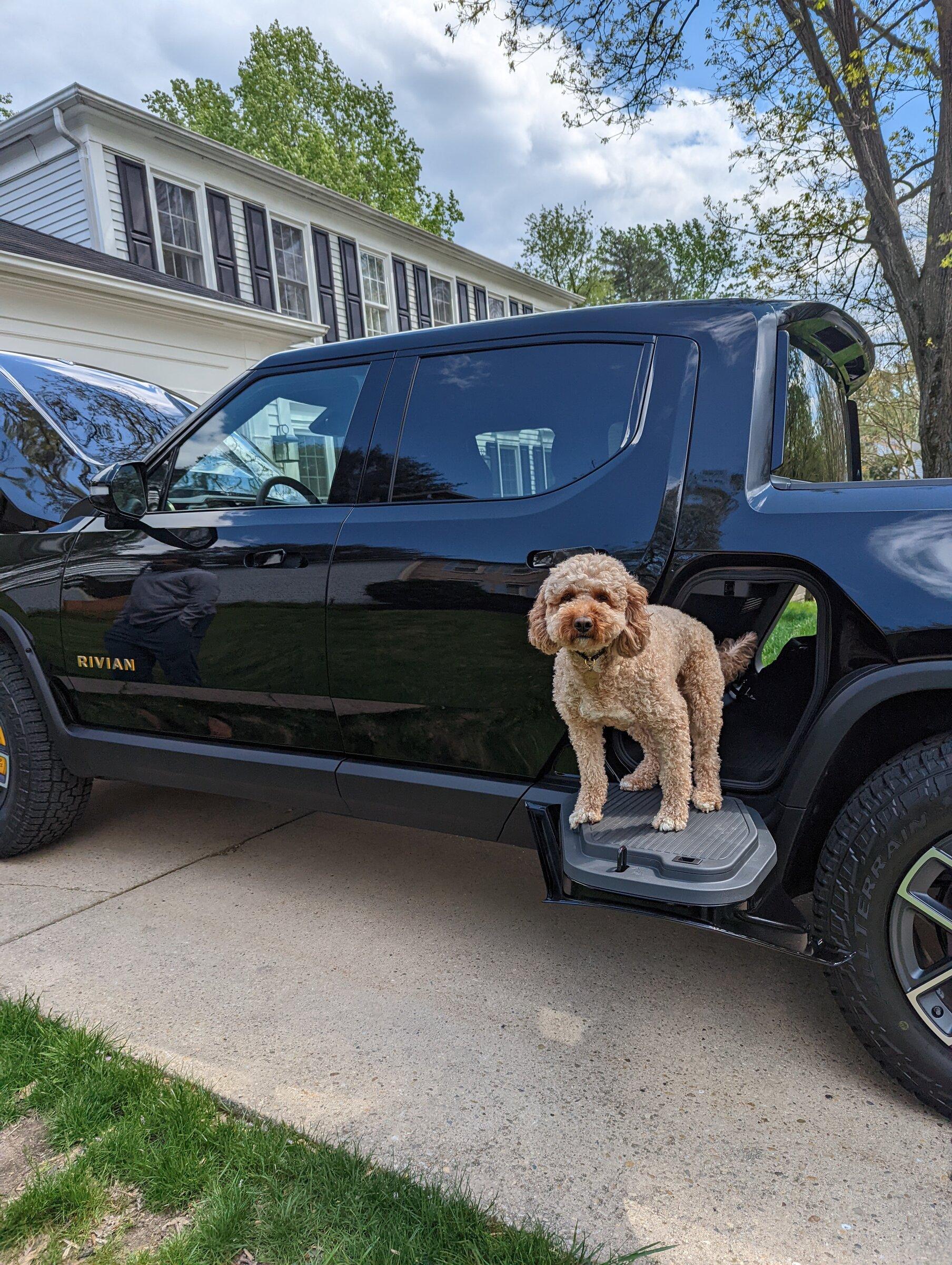Rivian R1T R1S My R1T First Look and Impressions (Mobile Drive Added 4/27) PXL_20220427_191227831