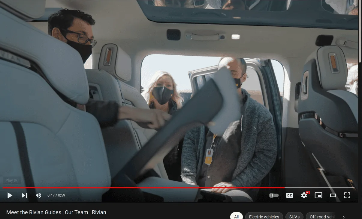 Rivian R1T R1S 3rd Row Design / Cargo Area Photos? seat_split