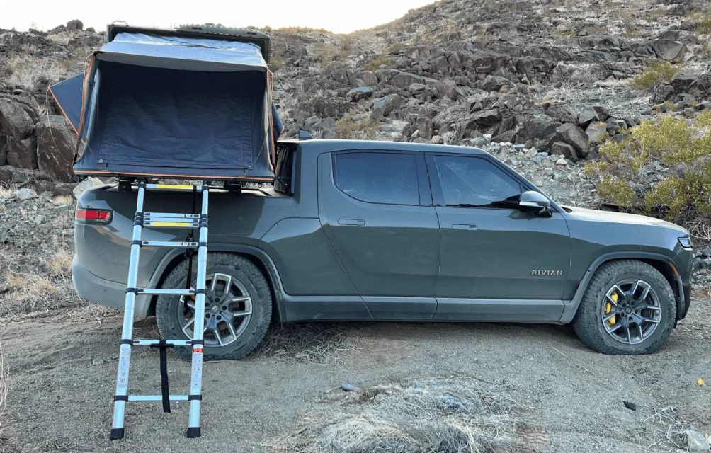 Rivian R1T R1S Roofnest Condor installed on R1T 1651187289151