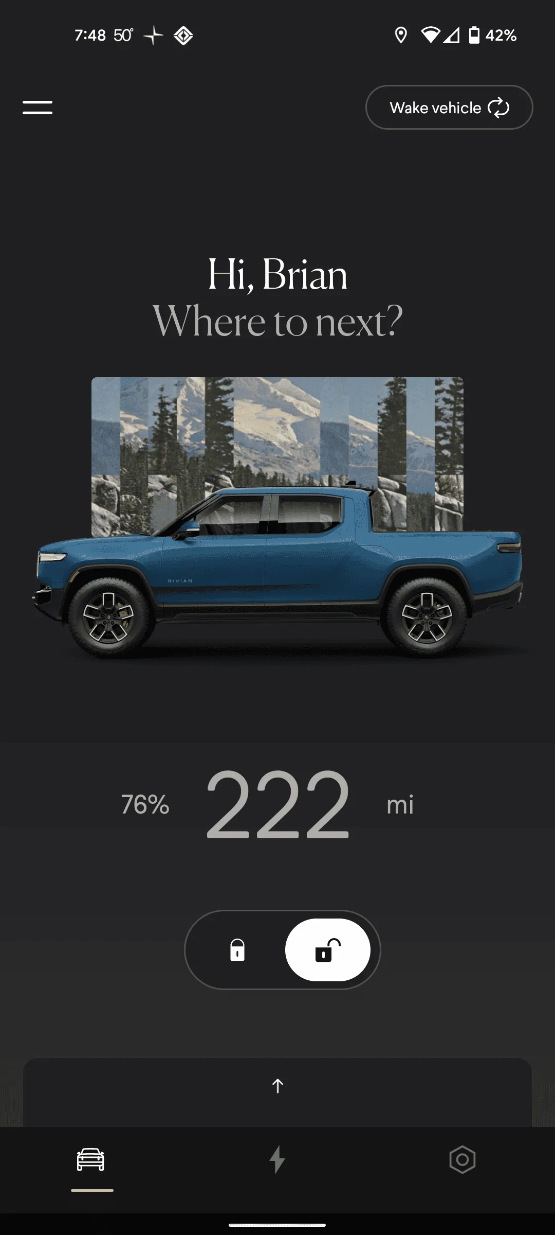 Rivian R1T R1S Any tests done on Vampire battery drain? Screenshot_20220428-194839