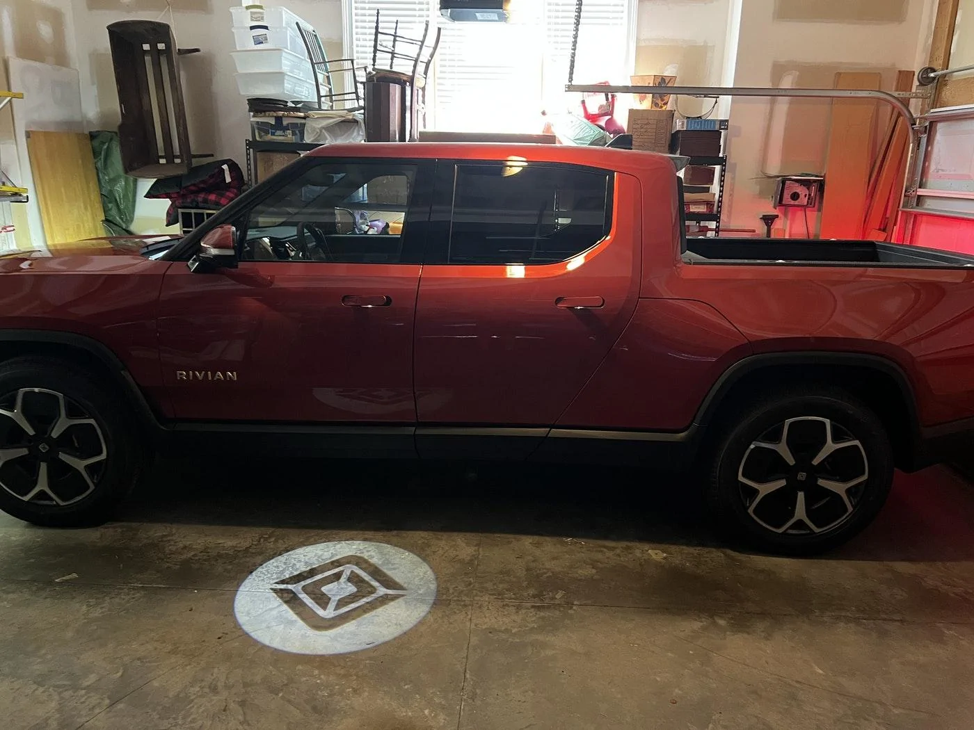 Rivian R1T R1S RED CANYON Rivian Photos canyonreddark
