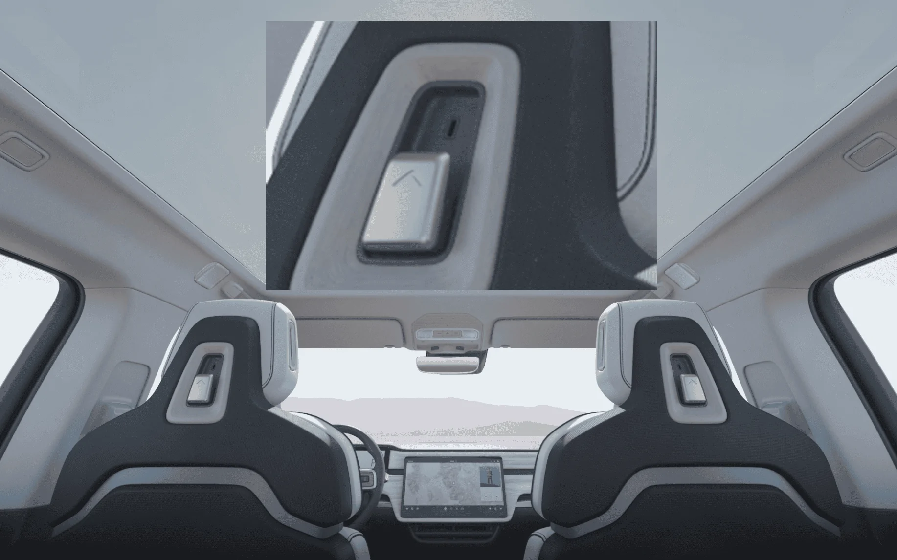 Rivian R1T R1S USB is back in headrest? USBC