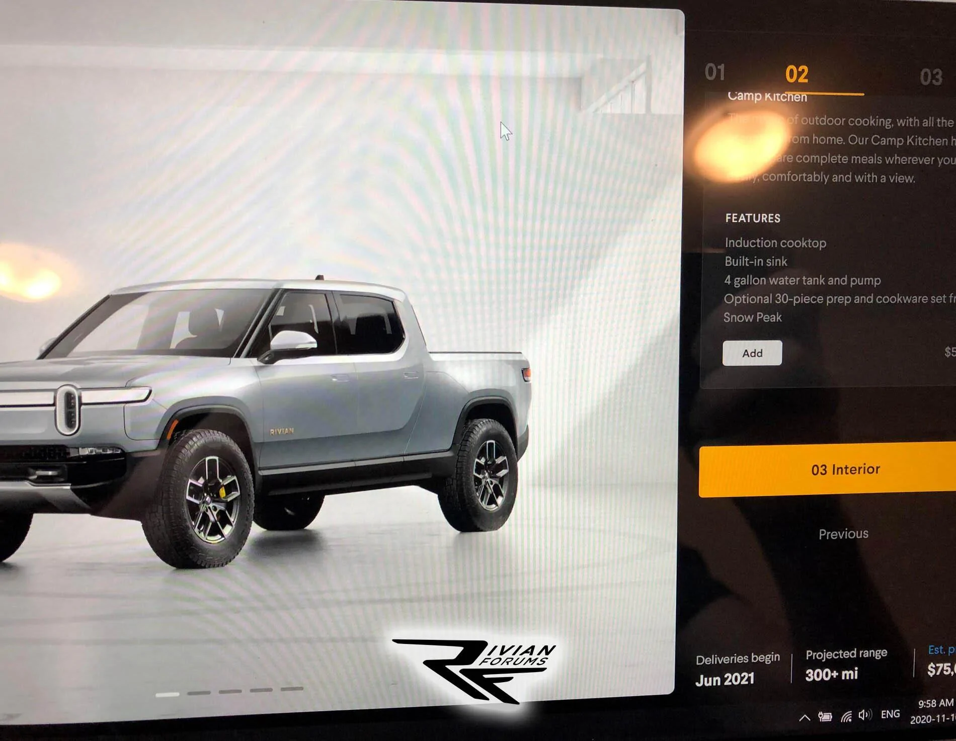 Rivian R1T R1S Rivian Configurator is Up For Reservation Holders! Share Your Build / Configuration Inside 2021 Rivian configurator