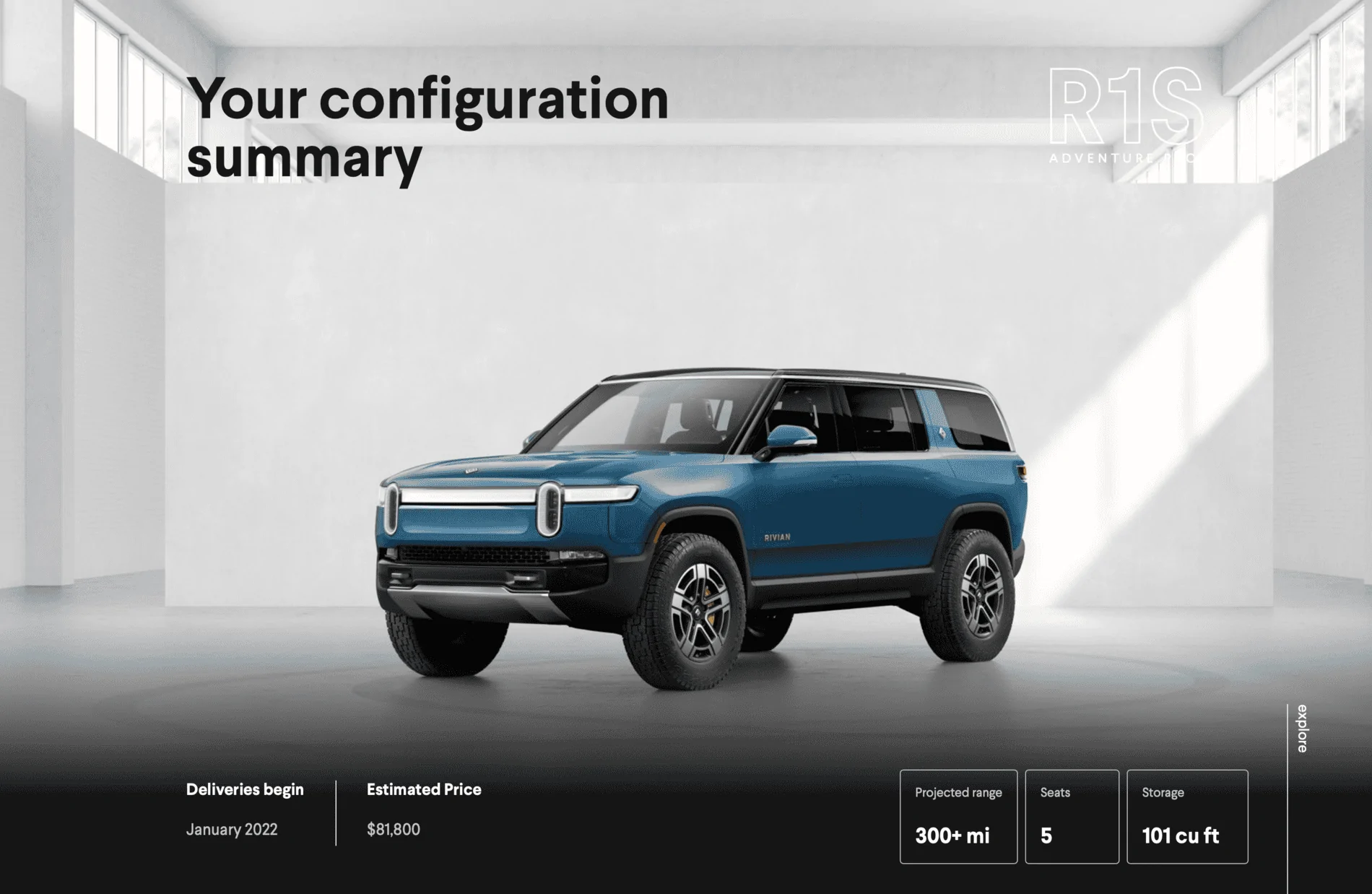Rivian R1T R1S Rivian Configurator is Up For Reservation Holders! Share Your Build / Configuration Inside Screen Shot 2020-11-16 at 12.55.06 PM