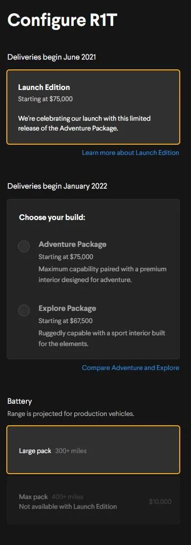 Rivian R1T R1S Rivian Configurator is Up For Reservation Holders! Share Your Build / Configuration Inside screenshot-2020-11-16-124932-jpg