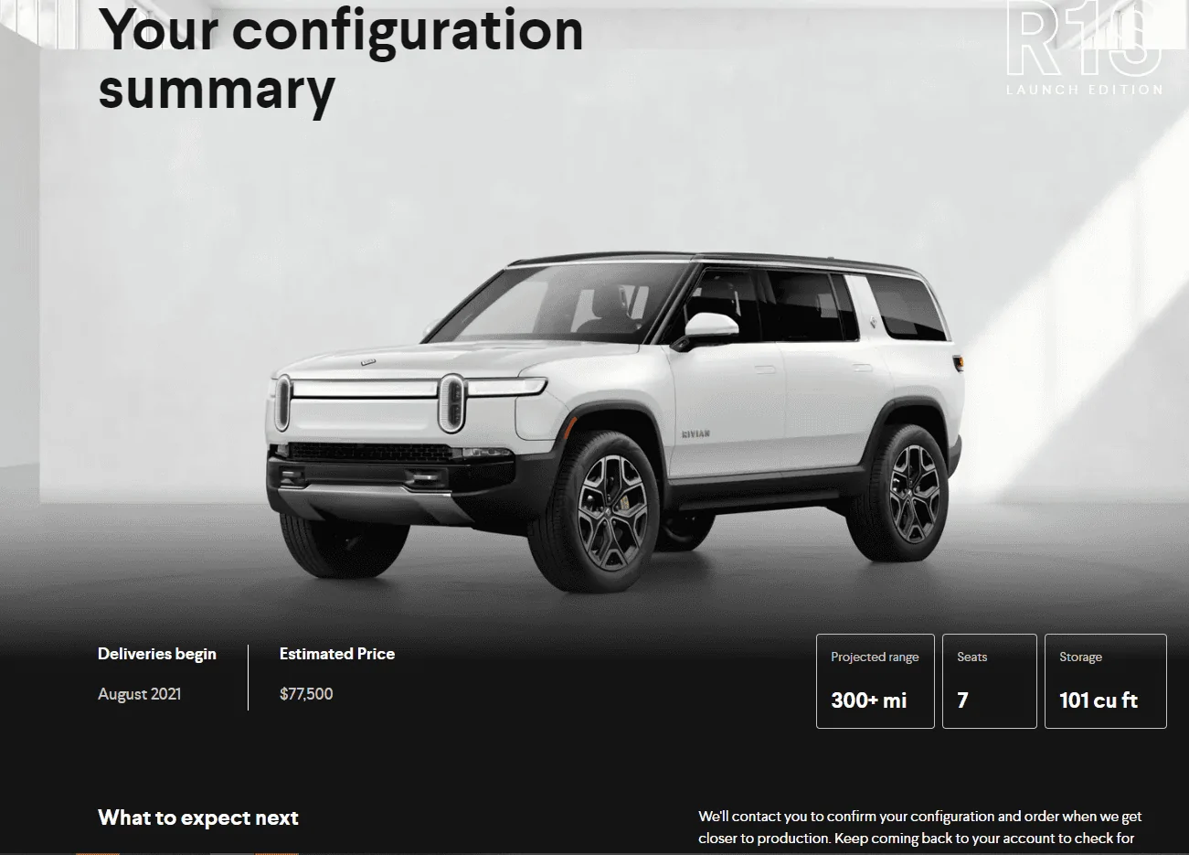 Rivian R1T R1S Rivian Configurator is Up For Reservation Holders! Share Your Build / Configuration Inside 1605557892125