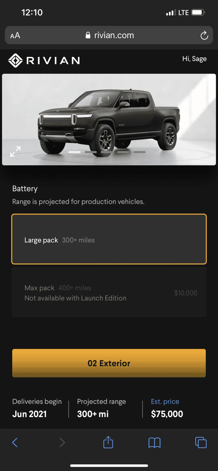 Rivian R1T R1S Somewhat disappointing- colors cost extra B4198B96-6366-4ADD-AD2B-F6FCF96FF677