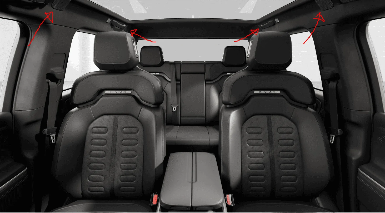 Rivian R1T R1S Audio system specifics? Amplifier, subwoofer, etc? 1605577622993