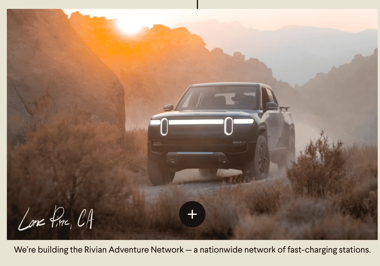 Rivian R1T R1S Rivian plans own charging network called Rivian Adventure Network! Screen Shot 2020-11-17 at 1.07.31 PM