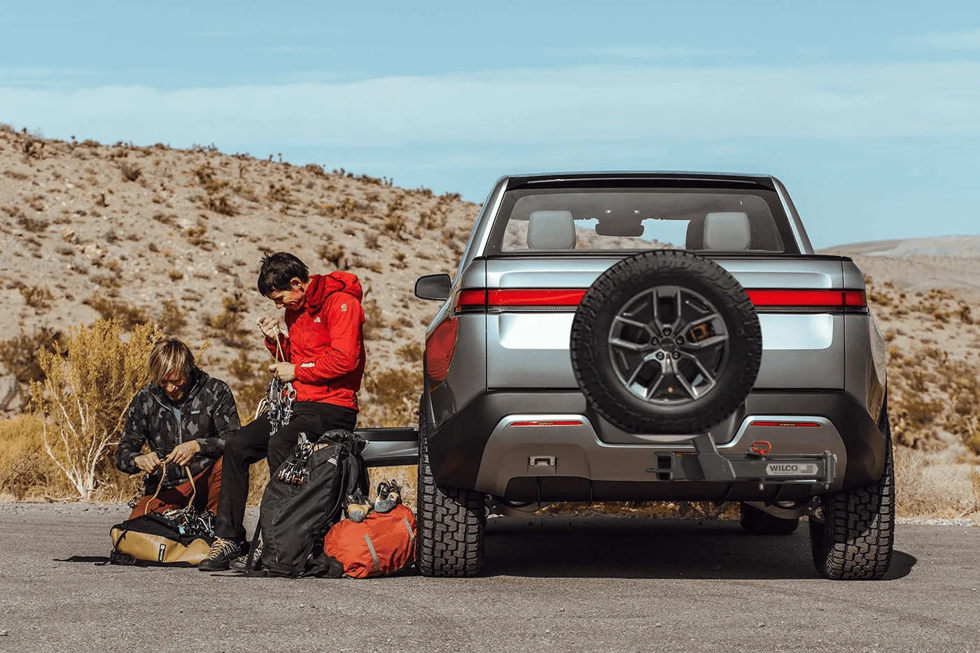 Rivian R1T R1S R1T Overland Rig Possibilities Tire Carrier Sho