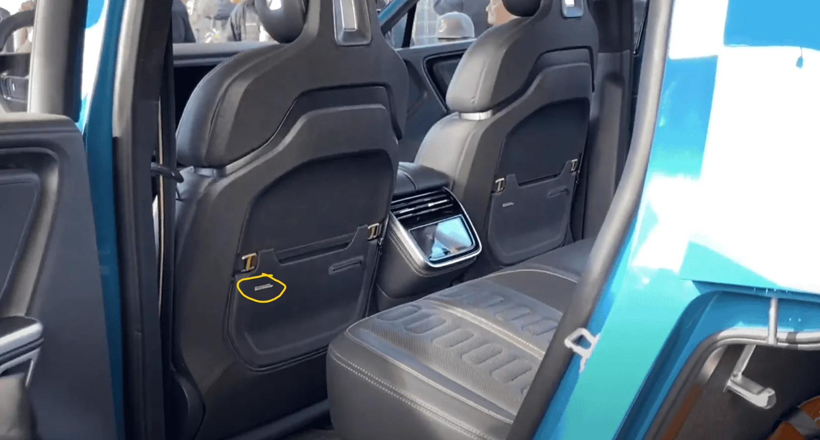 Rivian R1T R1S Launch Edition Interior Badges back_seat