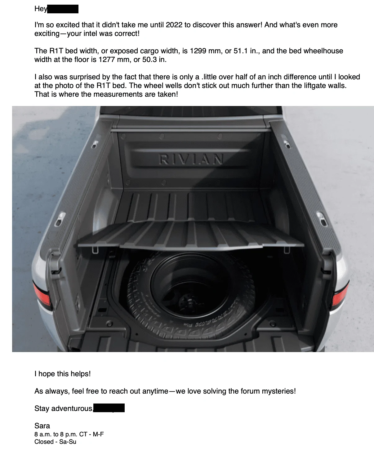 Rivian R1T R1S slide in camper: cab to rear axel question Screen Shot 2020-11-18 at 5.41.19 PM
