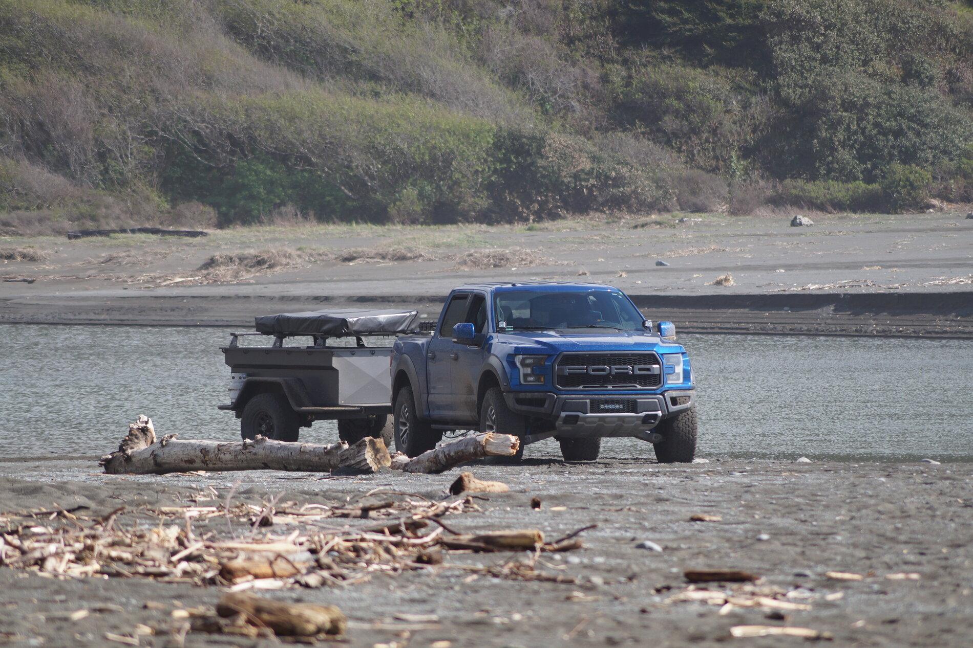 Rivian R1T R1S What are you going to pull / tow with your R1T? 2019-03-27 - Road Trip to Oregon 142 (Usal Beach Off Roading Trail, CA).JPG