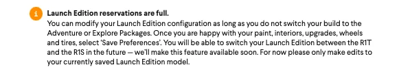 Rivian R1T R1S CAUTION! I just lost my Launch Edition. Screen Shot 2020-12-07 at 3.46.14 PM
