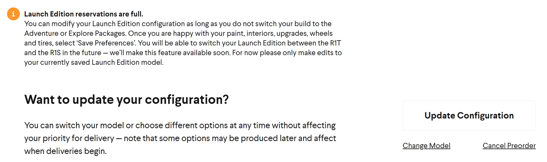 Rivian R1T R1S CAUTION! I just lost my Launch Edition. 1607375465555