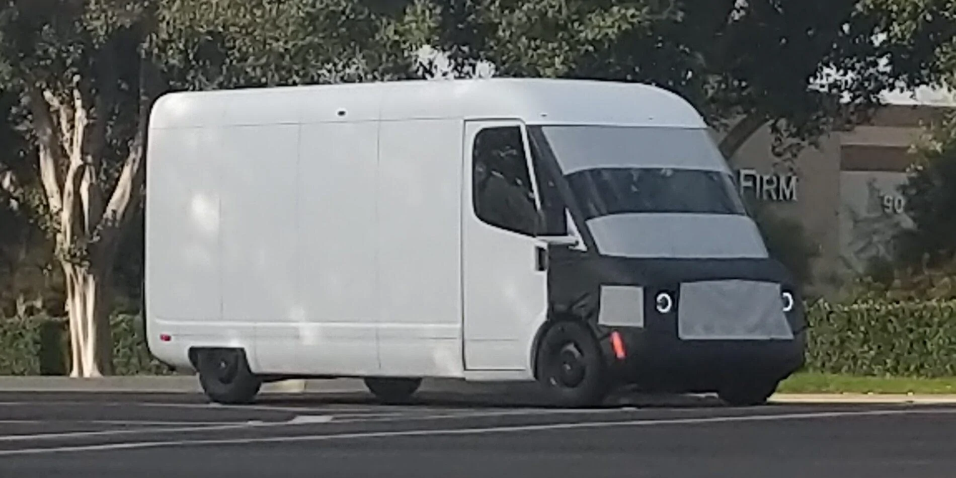 Rivian R1T R1S Amazon Van prototype spotted with R1T testing in Irvine, California (pics) PXL_20201212_230630077-e1607889034427