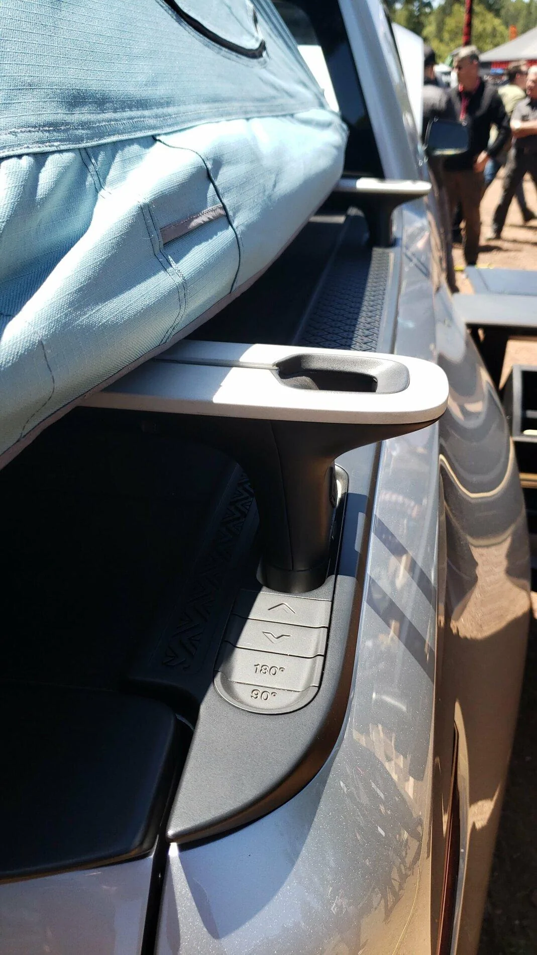 Rivian R1T R1S Missing Launch Features R1T Tailgate controls