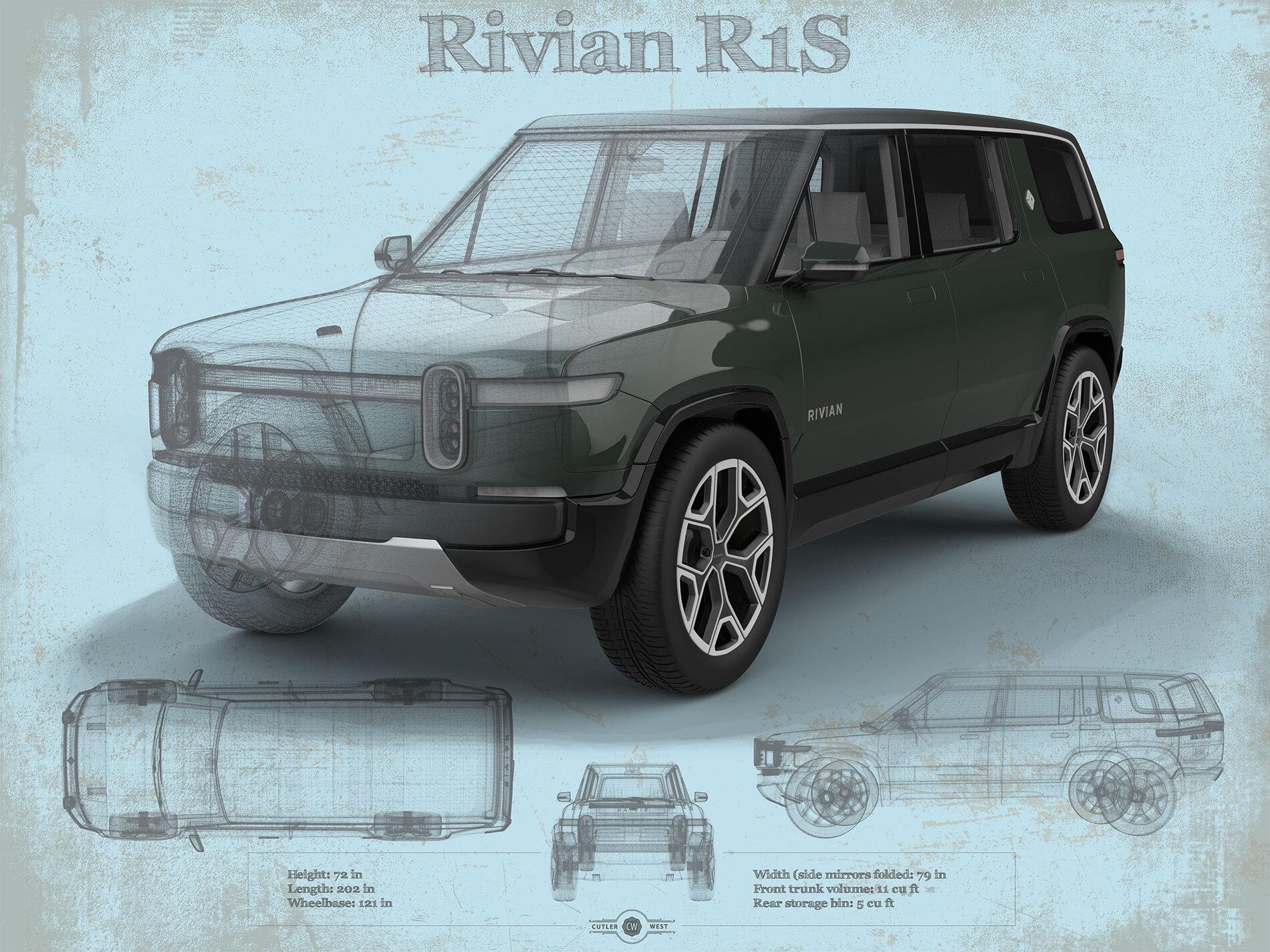 Rivian R1T R1S Launch Green - Come on Rivian, Pictures Please! rivian-r1S-Launch-Green
