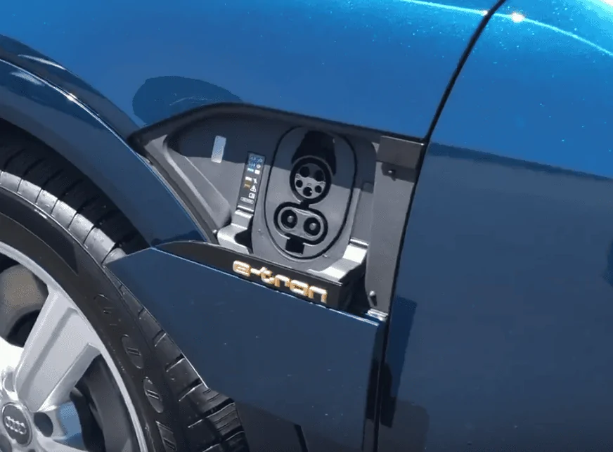 Rivian R1T R1S Real Rivian Photos & Videos etron_no_dc_charge_port_flap_9e585eb5d85aaed40a2d84536b2315c80eb9c11