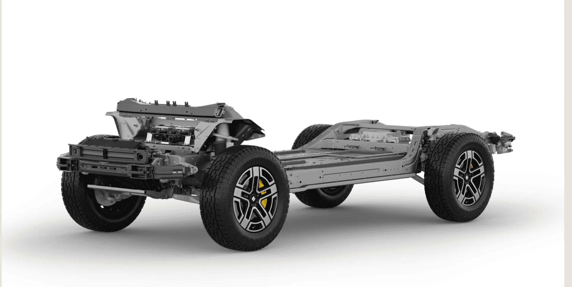Rivian R1T R1S R1S spotted on the Assembly line Screen Shot 2021-01-28 at 10.05.49 AM