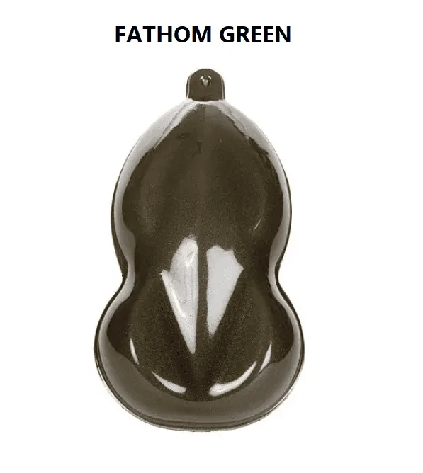 Rivian R1T R1S "Launch Green" paint stand-ins Fathom