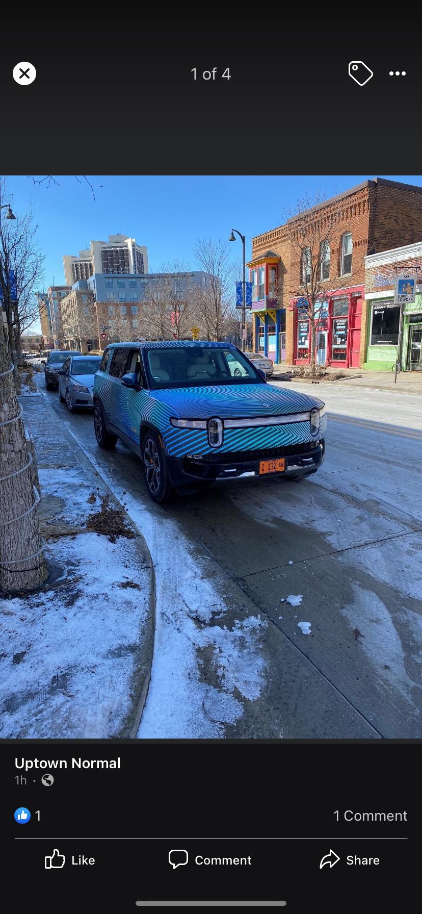 Rivian R1T R1S R1S Spotted Out Testing! A90C89AC-7453-4D89-A327-D991C3474A95