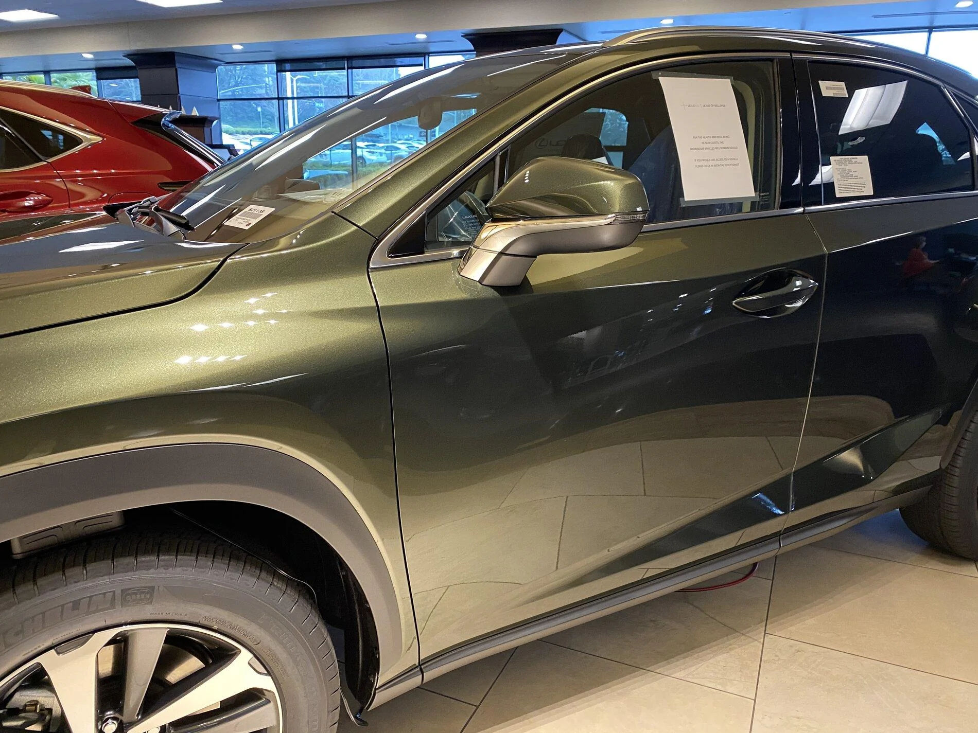 Rivian R1T R1S "Launch Green" paint stand-ins F148214D-41AC-45BF-88BF-DDB7A767F4FC