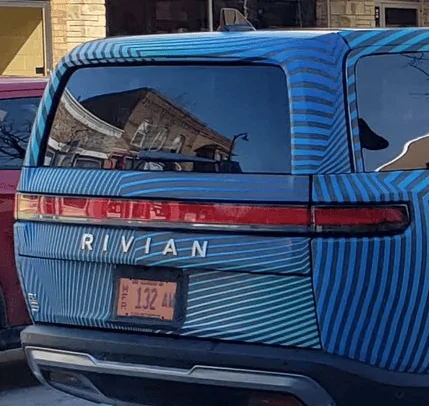 Rivian R1T R1S R1S Spotted Out Testing! r1s_rear_hatch_n