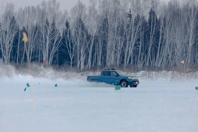 Rivian R1T R1S R1T Cold Weather Testing in Minnesota @ -19° 147849565_758988711454851_604934539859635771_n