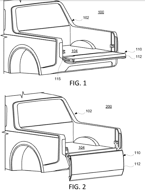 Rivian R1T R1S Cool Rivian Patent/TradeMark Info 1613076237403
