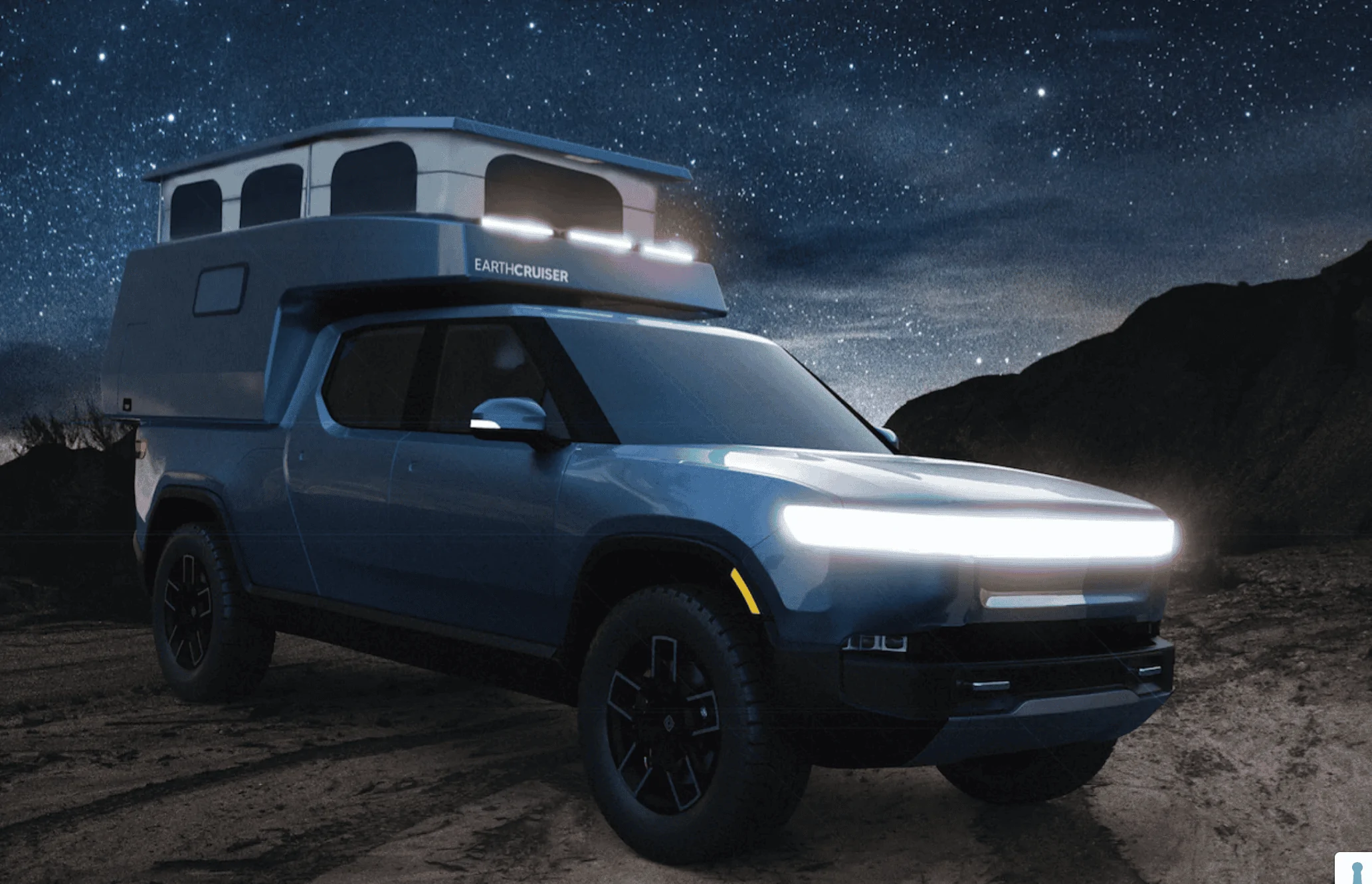 Rivian R1T R1S Roofnest Condor installed on R1T 1651245214699