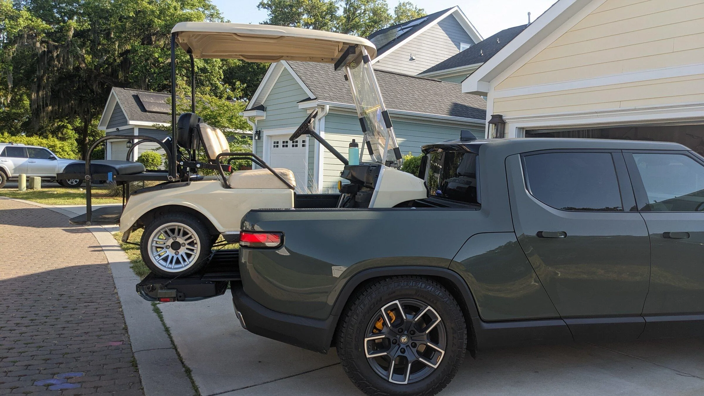 Rivian R1T R1S Golf Cart in Rivian R1T (pics) PXL_20220430_214210090