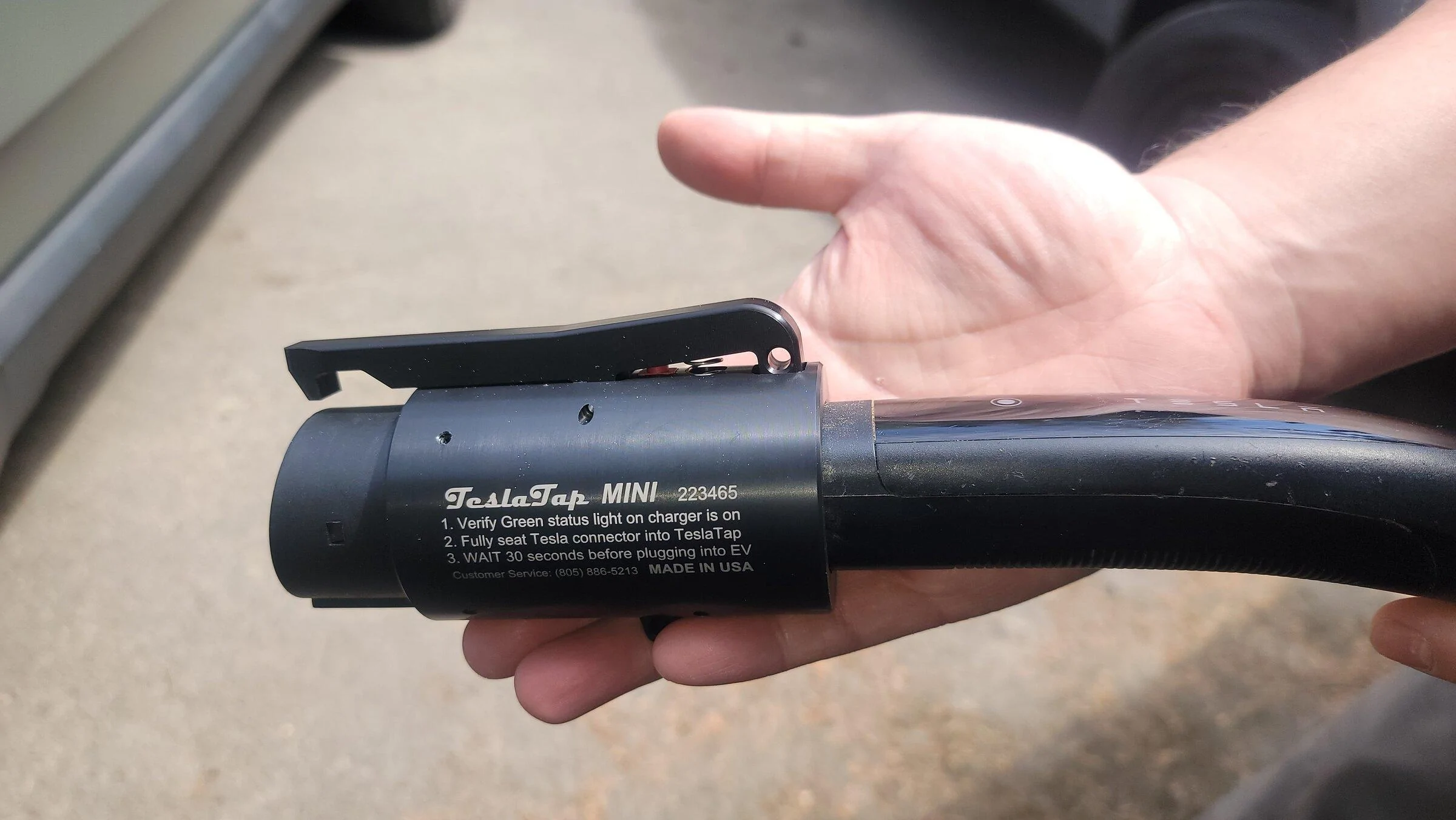 Rivian R1T R1S Consensus on Tesla adapter? 20220504_140948