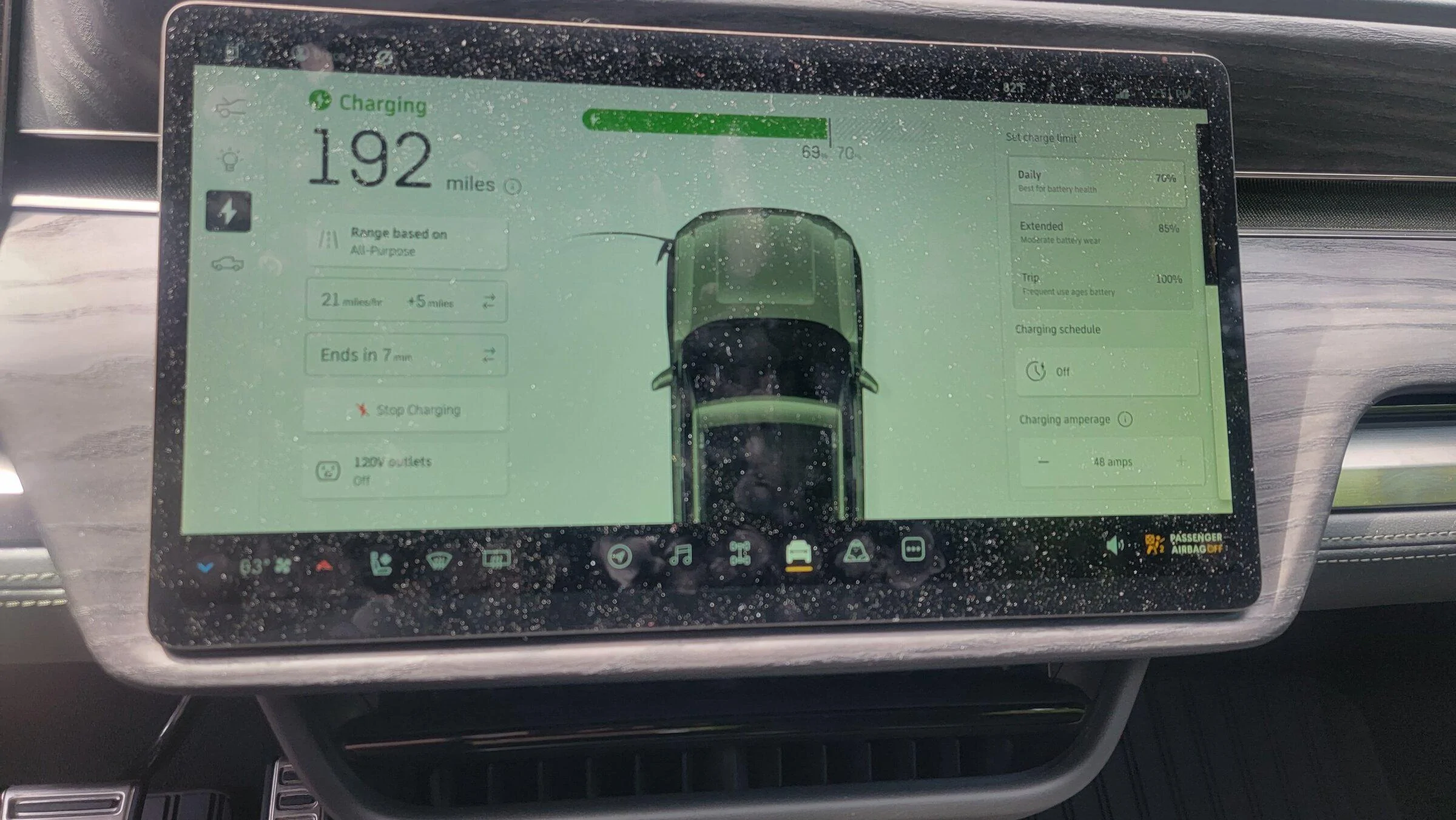 Rivian R1T R1S Consensus on Tesla adapter? 20220504_145133