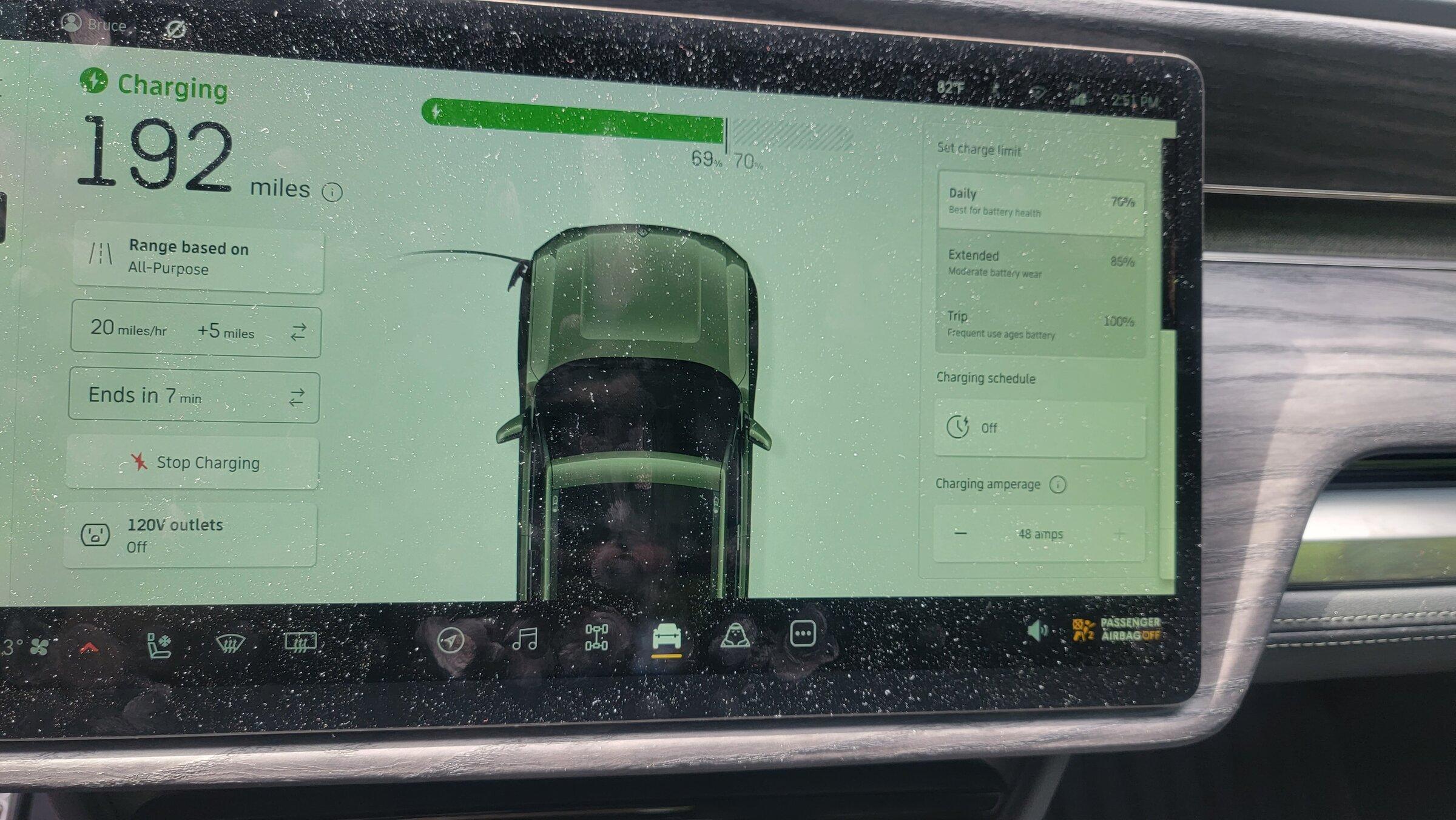 Rivian R1T R1S Consensus on Tesla adapter? 20220504_145125