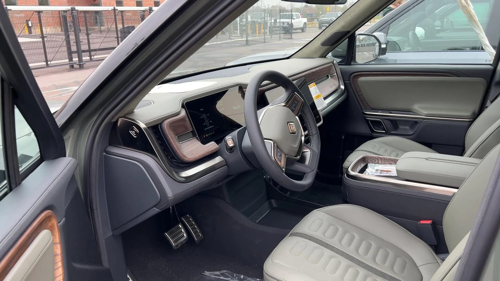 Rivian R1T R1S 38 New R1Ts in Denver - including Limestone with Forest Edge!! FE interior_1.13.1
