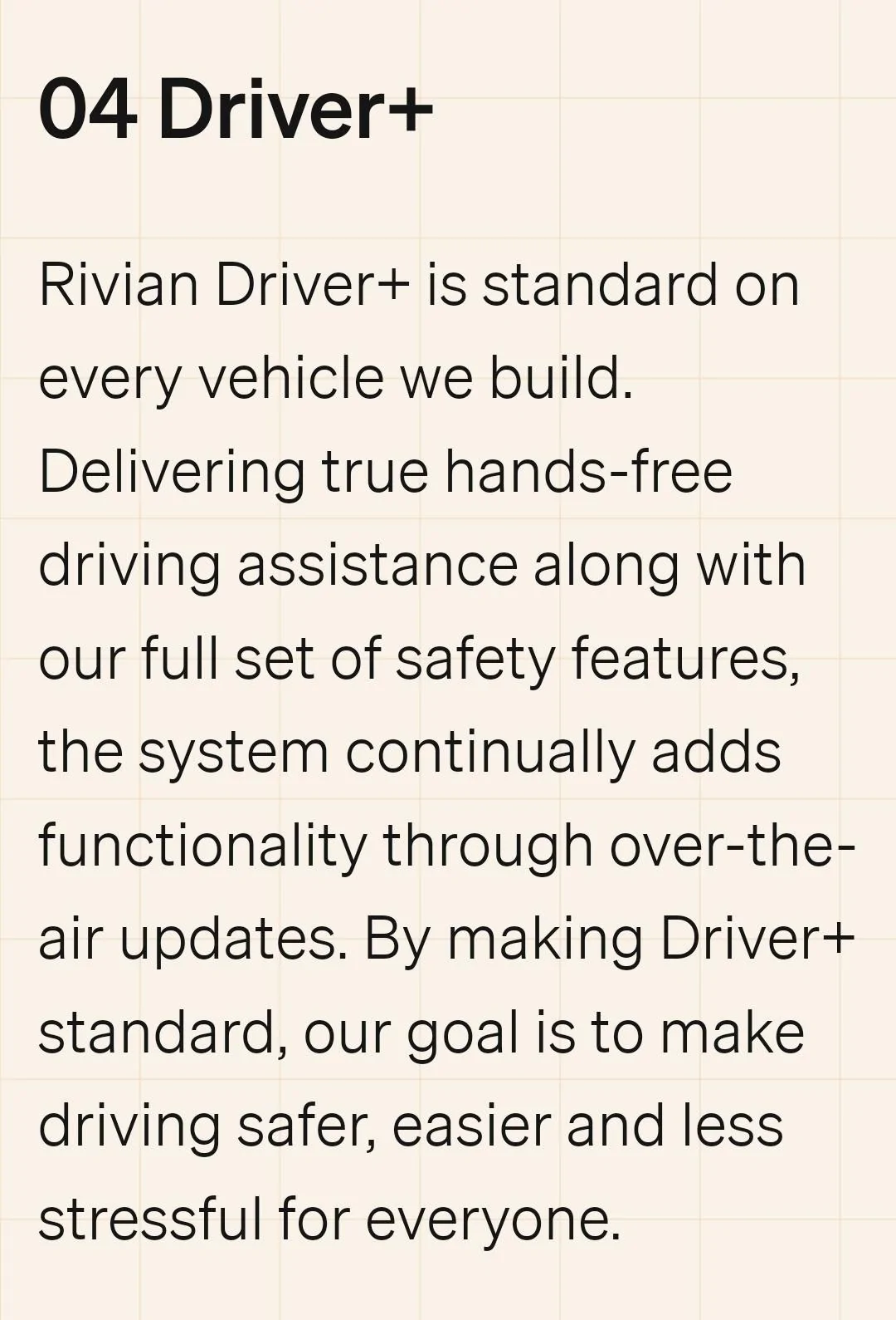 Rivian R1T R1S Driver+ Not up to current Spec - A Deal Breaker (?) Screenshot_20220313-092933