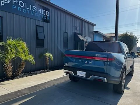 Rivian R1T R1S Progress pics of R1T paint correction, full front PPF, ceramic coat (exterior & interior), tint 9D63BF0A-06F1-4AC3-AC0E-A4F8F6786B00