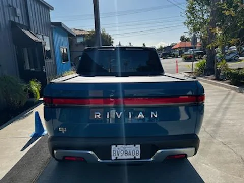 Rivian R1T R1S Progress pics of R1T paint correction, full front PPF, ceramic coat (exterior & interior), tint AB45B510-32BA-4F80-8E63-33F3E63ACB88