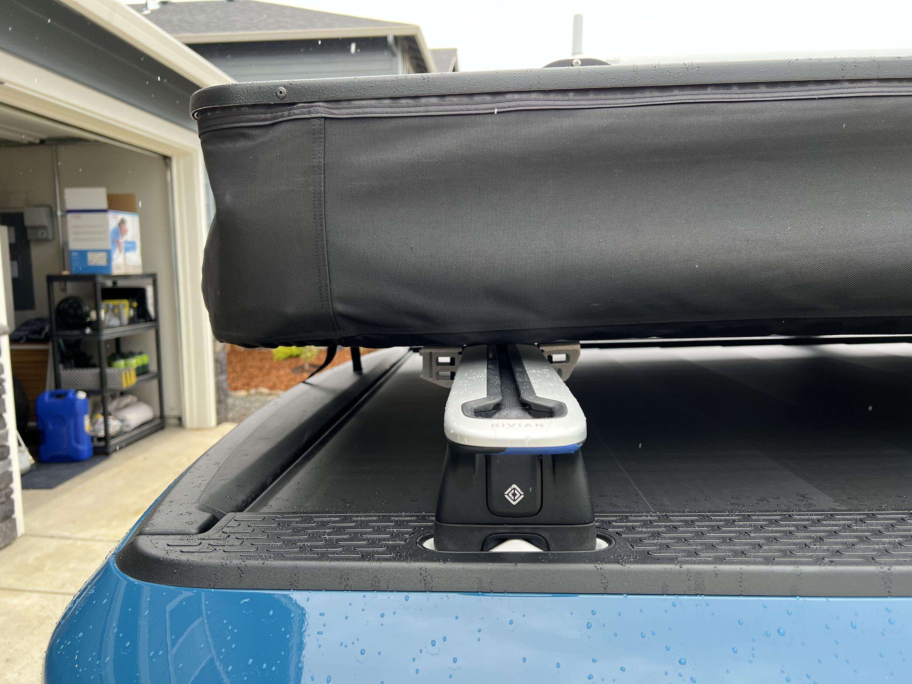 Rivian R1T R1S IKamper X-Cover 2.0 Mini RTT (roof top tent) on my R1T 3785E301-56E1-409A-BB0D-0A0CC7C89CE2