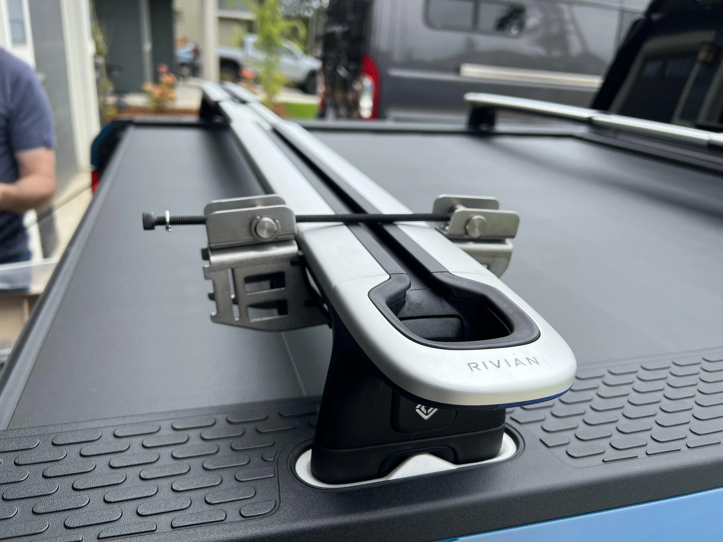 Rivian R1T R1S IKamper X-Cover 2.0 Mini RTT (roof top tent) on my R1T A1B68605-0130-4E8A-8A41-3342ECE1F935
