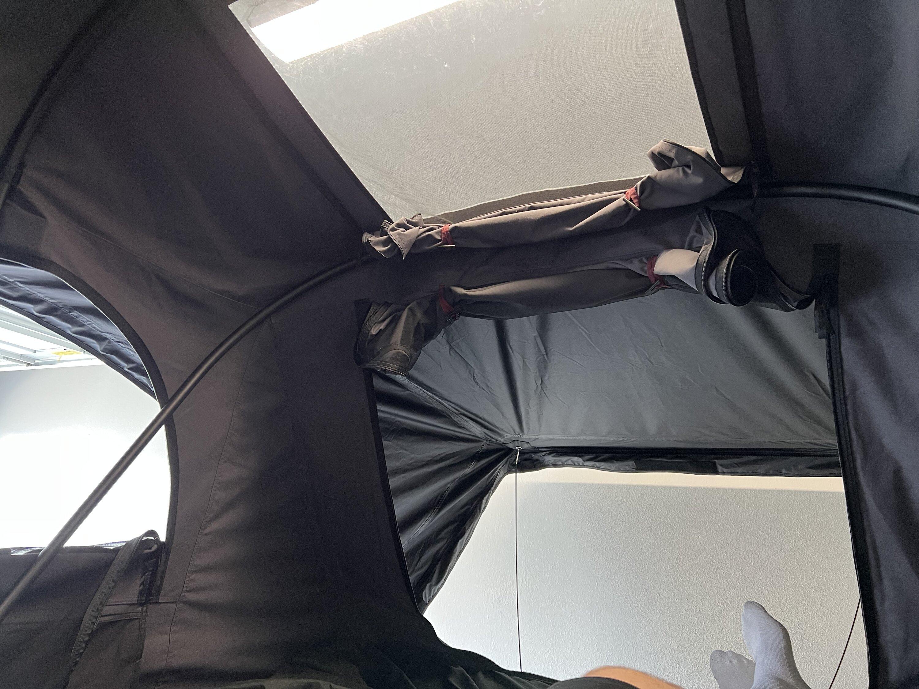 Rivian R1T R1S IKamper X-Cover 2.0 Mini RTT (roof top tent) on my R1T 6E0D4060-12F3-4C72-AA5E-516D80411107