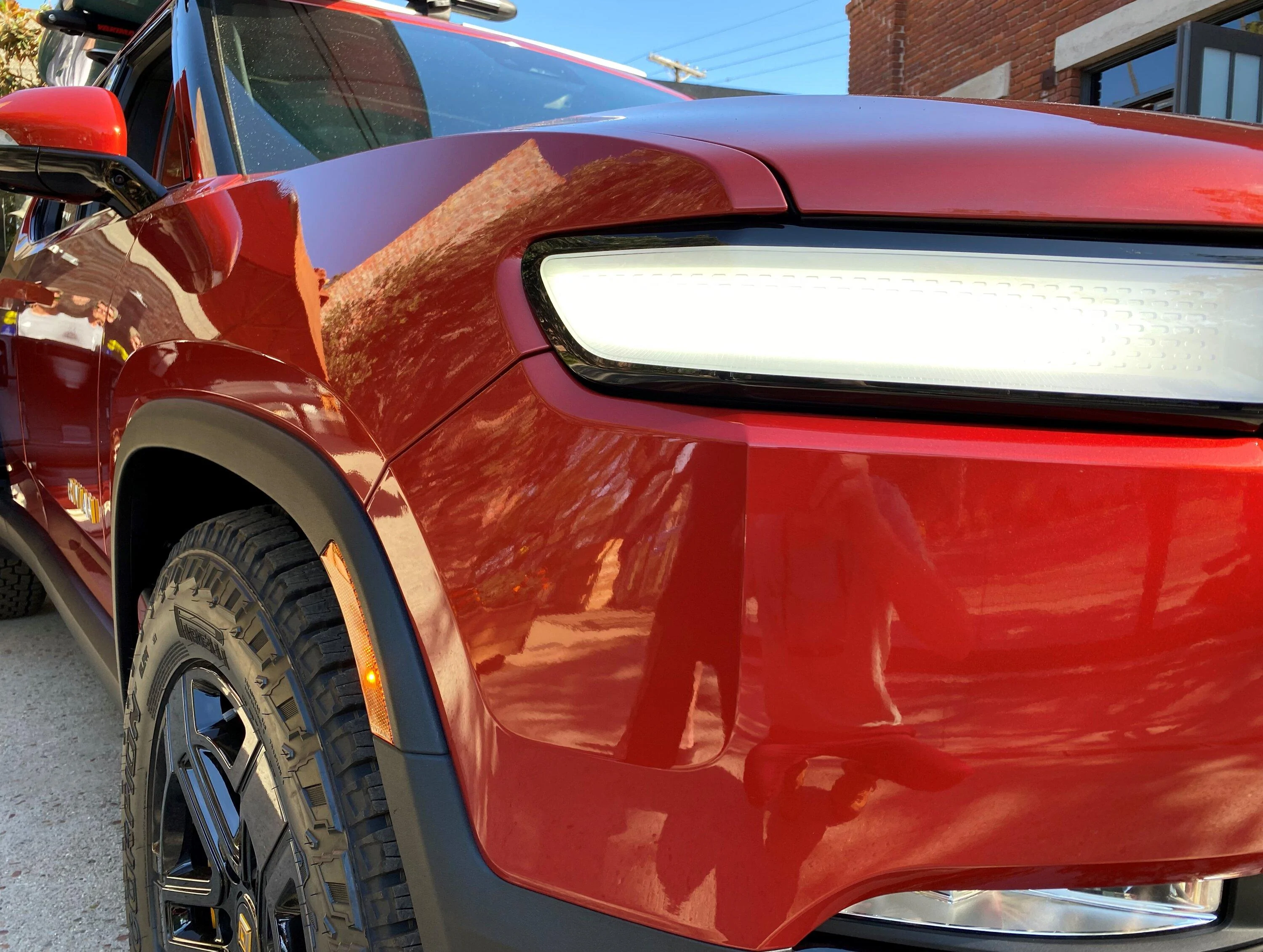 Rivian R1T R1S RED CANYON Rivian Photos R1T Front