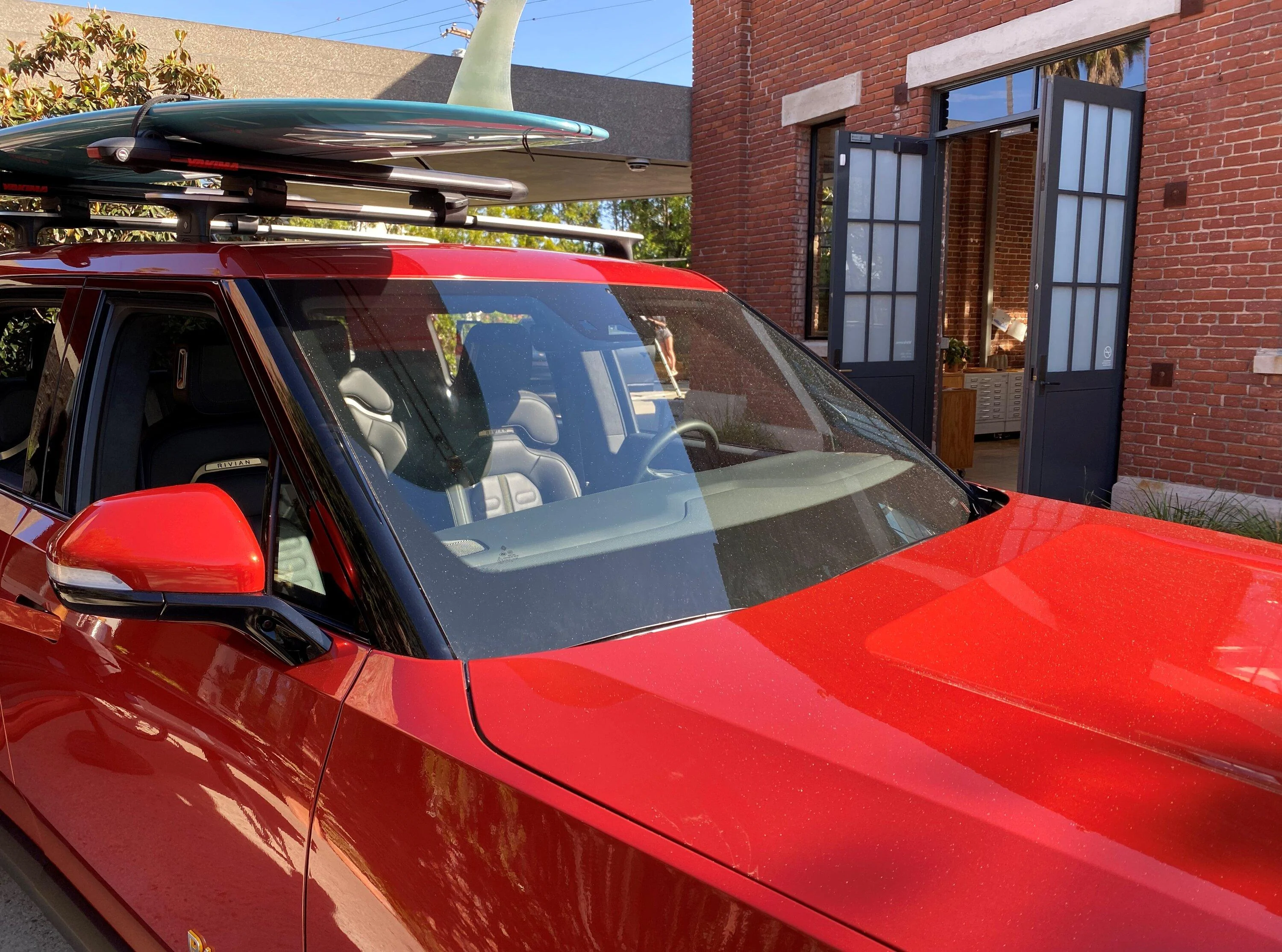 Rivian R1T R1S RED CANYON Rivian Photos R1T Windscreen